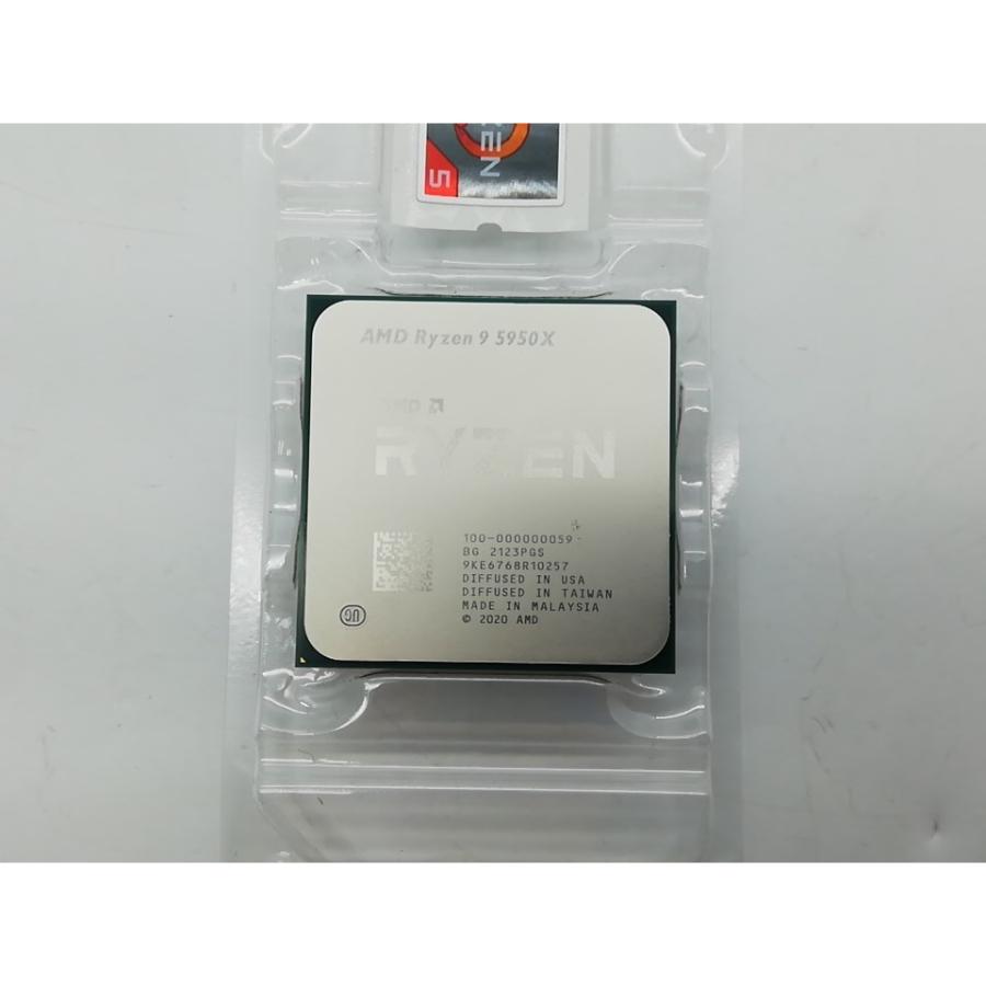 中古】AMD Ryzen 9 5950X (3.4GHz/TC:4.9GHz) bulk AM4/16C/32T/L3
