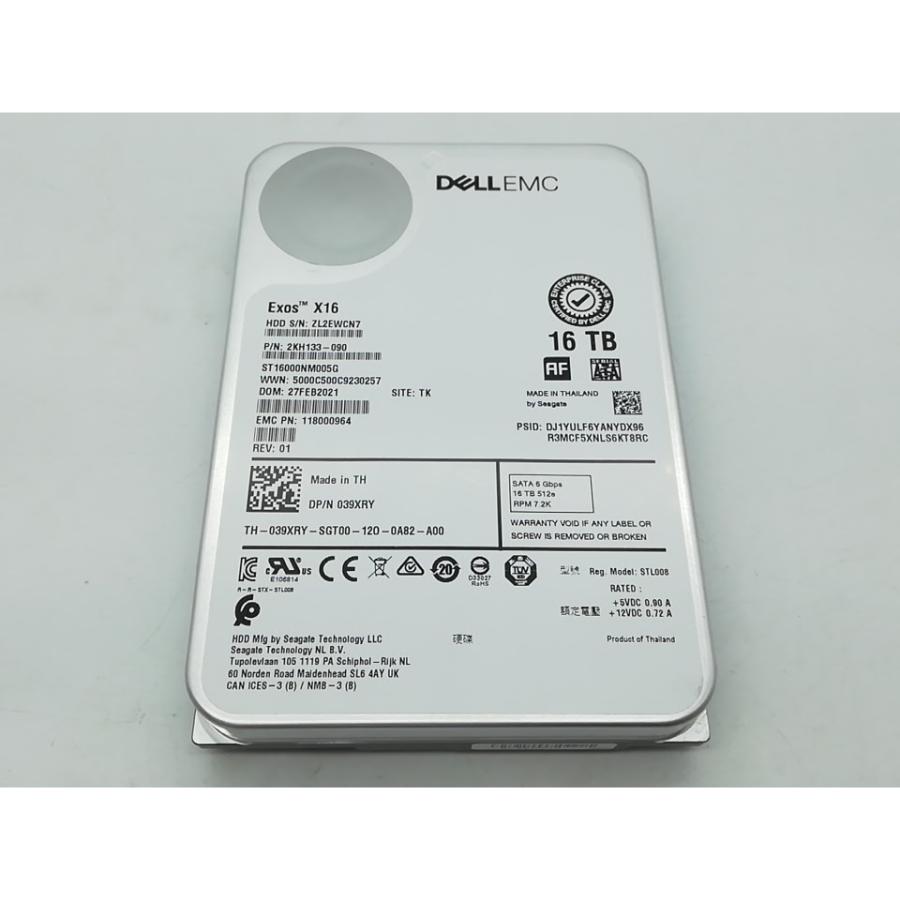 Seagate Exos X16[新品●未使用] Amazon.com: Seagate (Recertified) Exos X16 16TB 7200 RPM