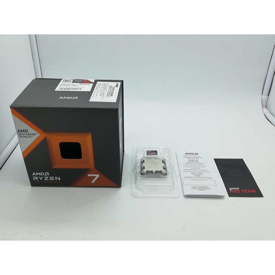中古】AMD Ryzen 7 7800X3D (4.2GHz/TC:5GHz) BOX AM5/8C/16T/L3 96MB