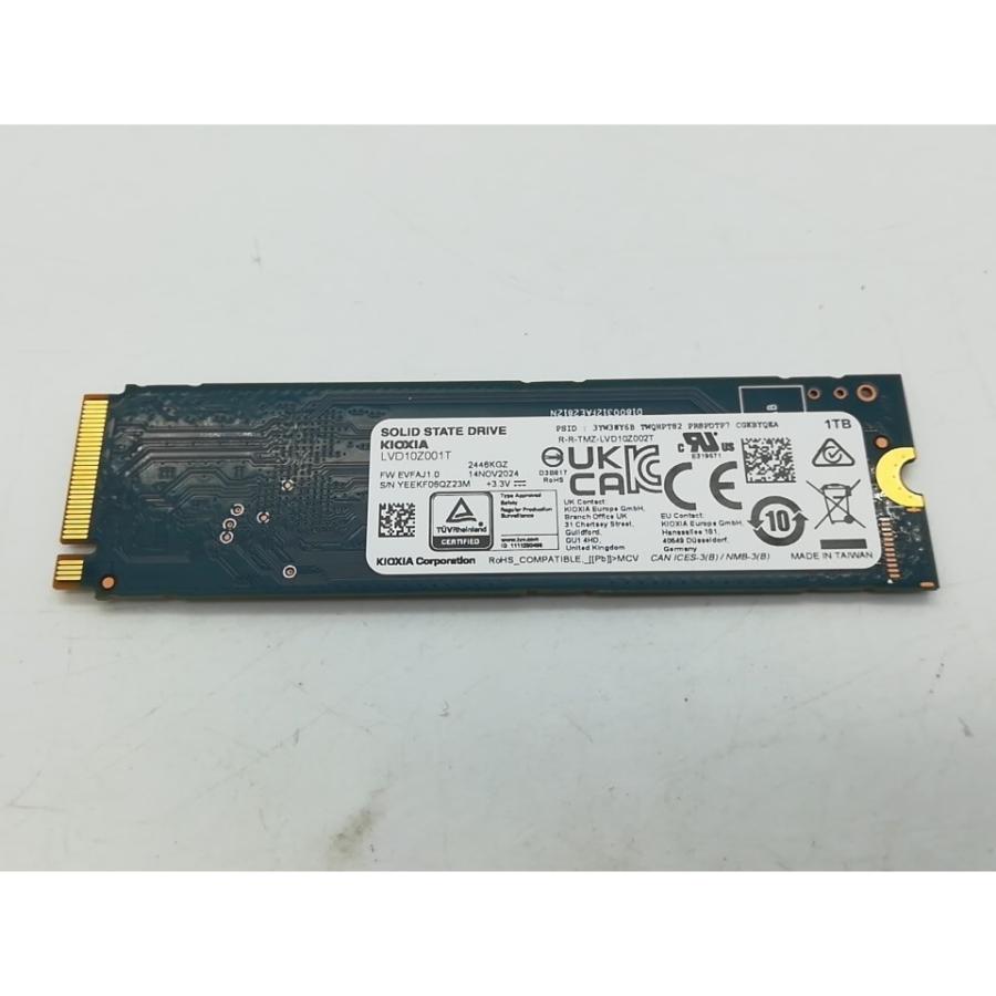 中古】KIOXIA EXCERIA PLUS G4 SSD-CK1.0N5PLG4J 1TB/M.2 2280(PCIe5.0