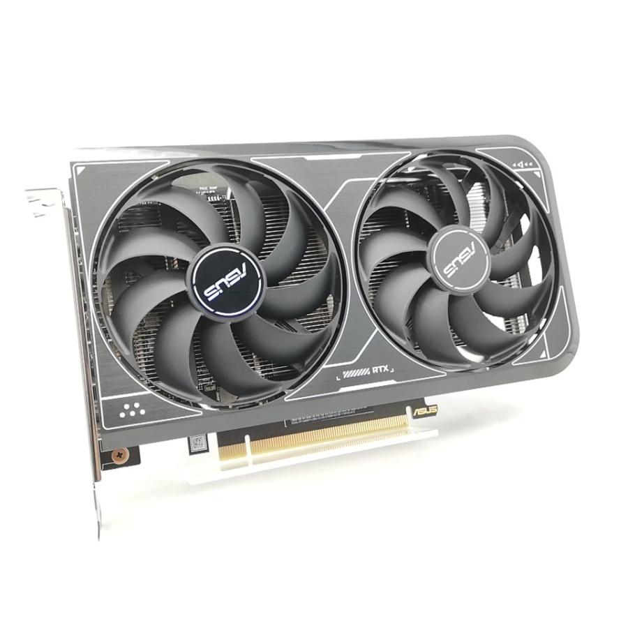 中古】ASUS DUAL-RTX4060TI-O8G-V2 RTX4060Ti/8G【秋葉2号】保証期間1