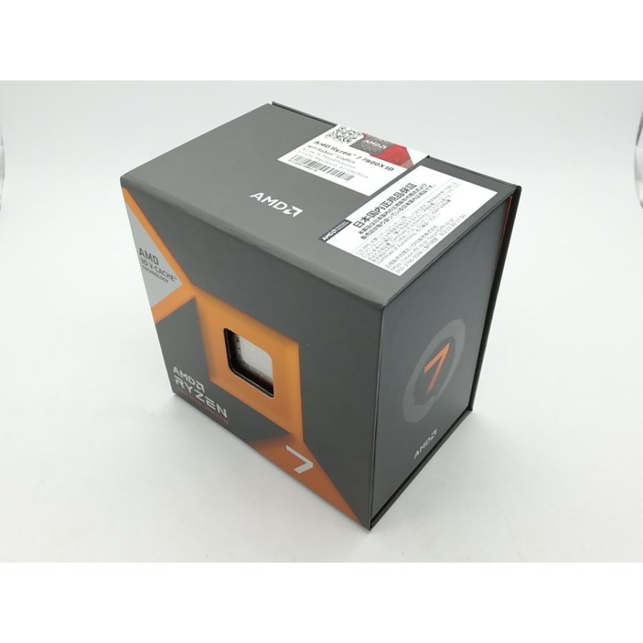 未使用】AMD Ryzen 7 7800X3D (4.2GHz/TC:5GHz) BOX AM5/8C/16T/L3