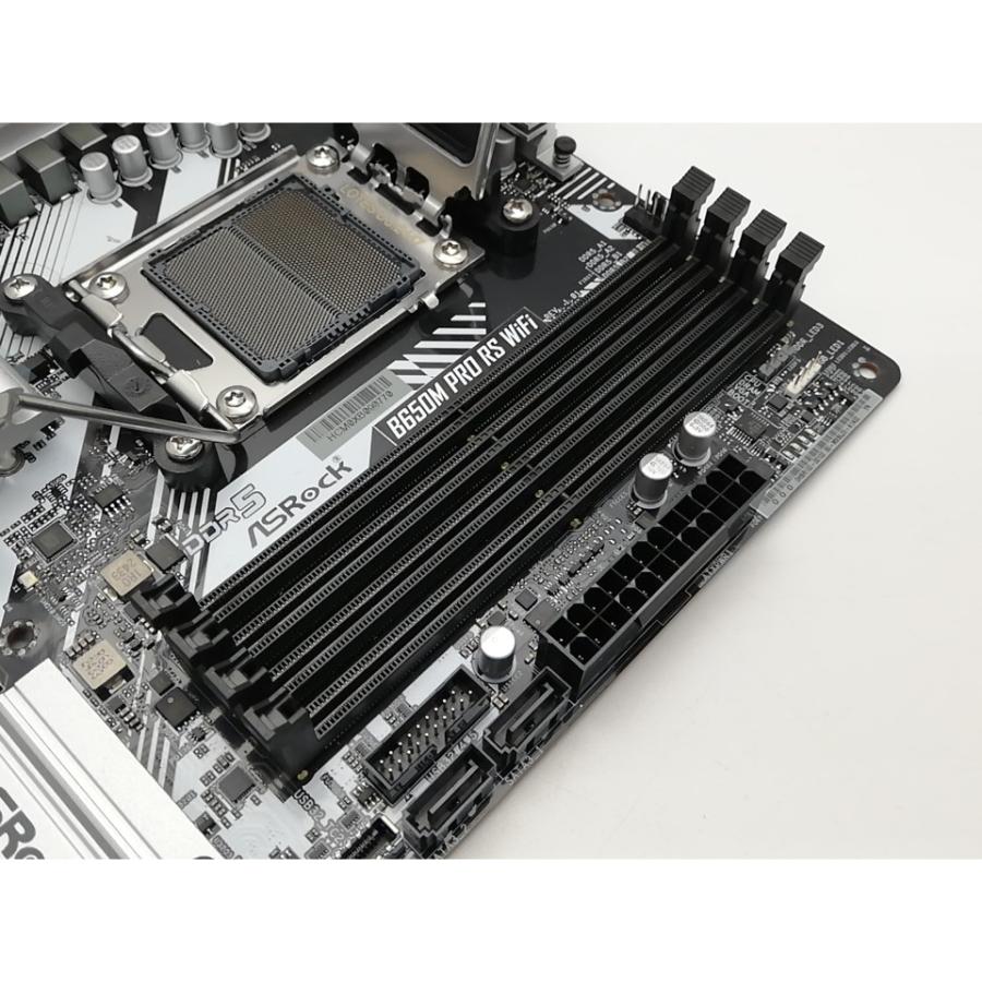 中古】ASRock B650M Pro RS WiFi B650/AM5/MicroATX【秋葉2号】保証