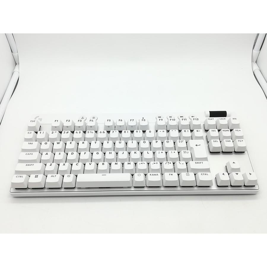 【新品・未使用】Logicool PRO X TKL RAPID ホワイト ゲーミングキーボード(ラピッドトリガー対応) PRO X TKL RAPID