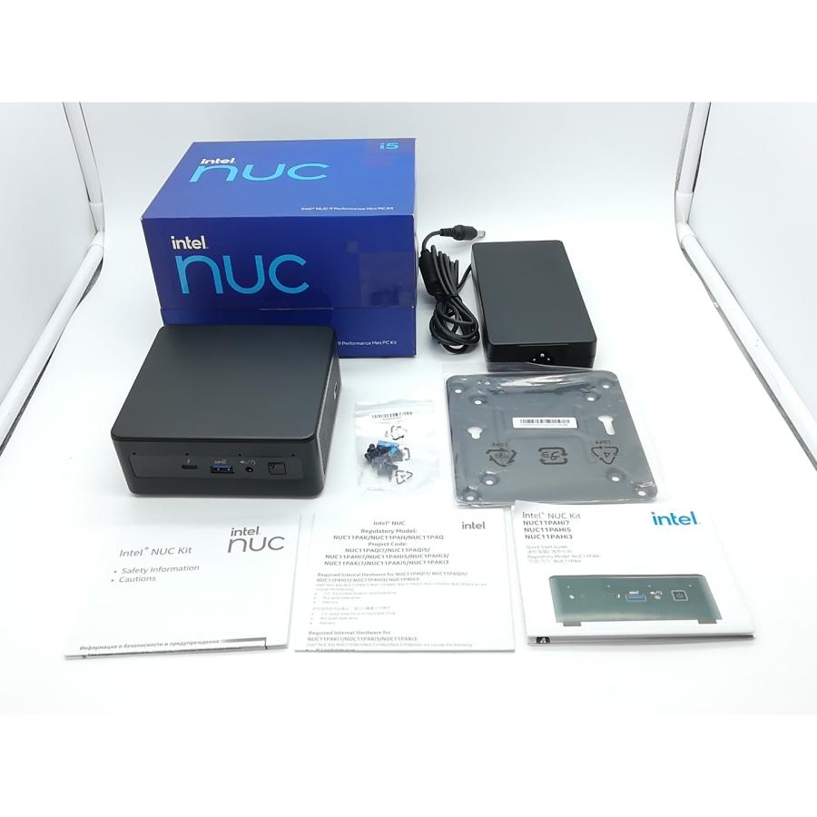 中古】Intel NUC11PAHi5 Corei5-1135G7(TB:4.2GHz/4C/8T)/Wi-Fi6+BT