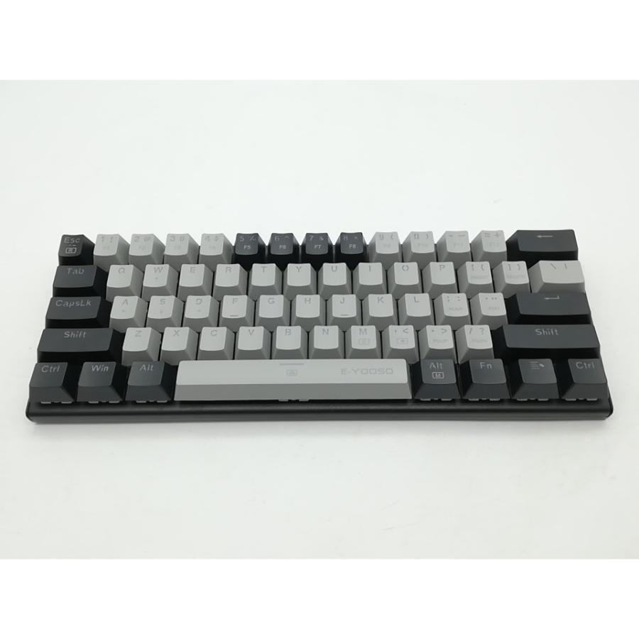 中古】E-YOOSO Z-11 有線 RGB メカニカルキーボード (ブラック/グレー