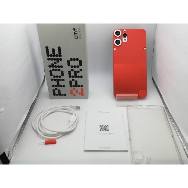 未使用】CMF PHONE 2 PRO グローバル版 128gb オレンジ 中古】NOTHING