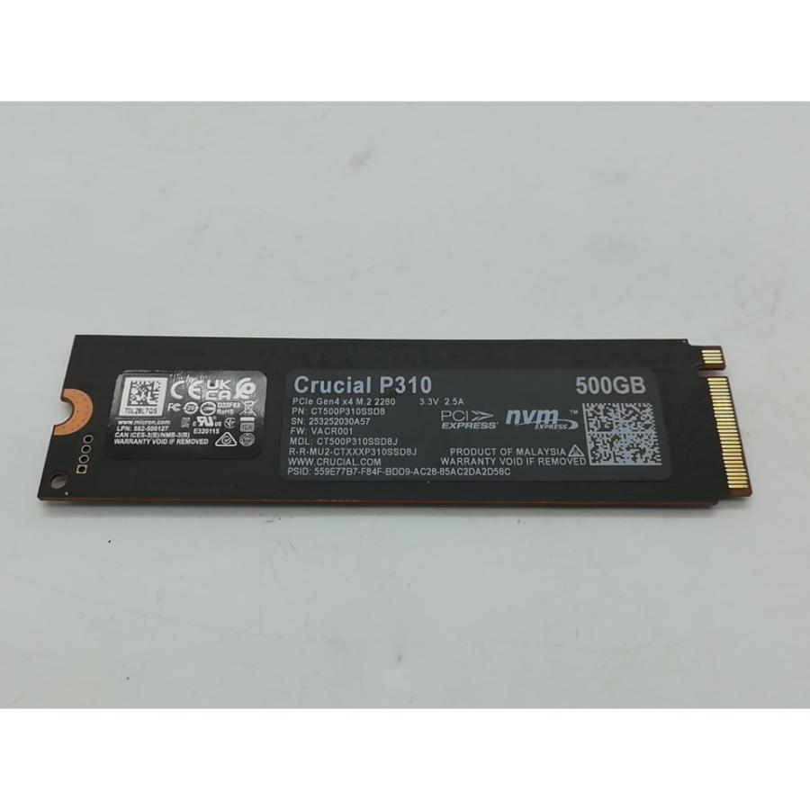 中古】各社 500GB SSD (M.2 2280/PCIe4.0 NVMe)【秋葉2号】保証期間1