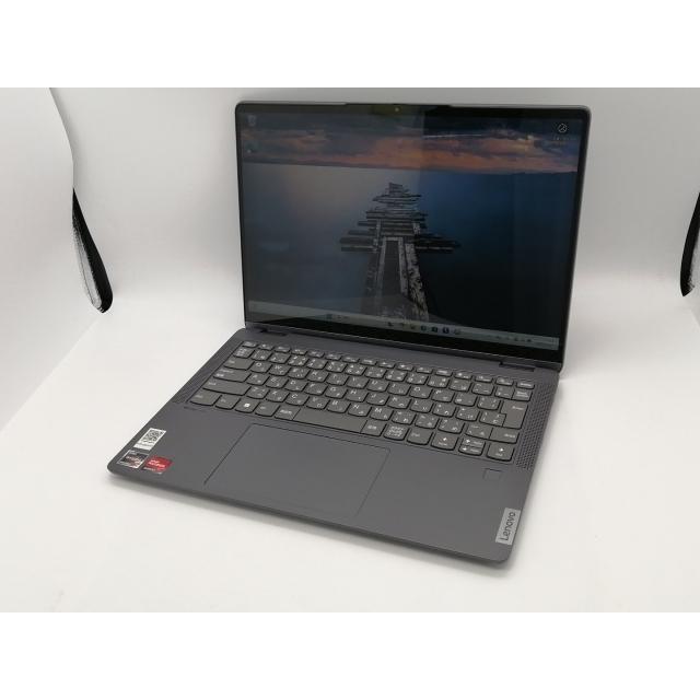 中古】Lenovo IdeaPad Flex 570 82R9004DJP ストームグレー【R7-5700U 