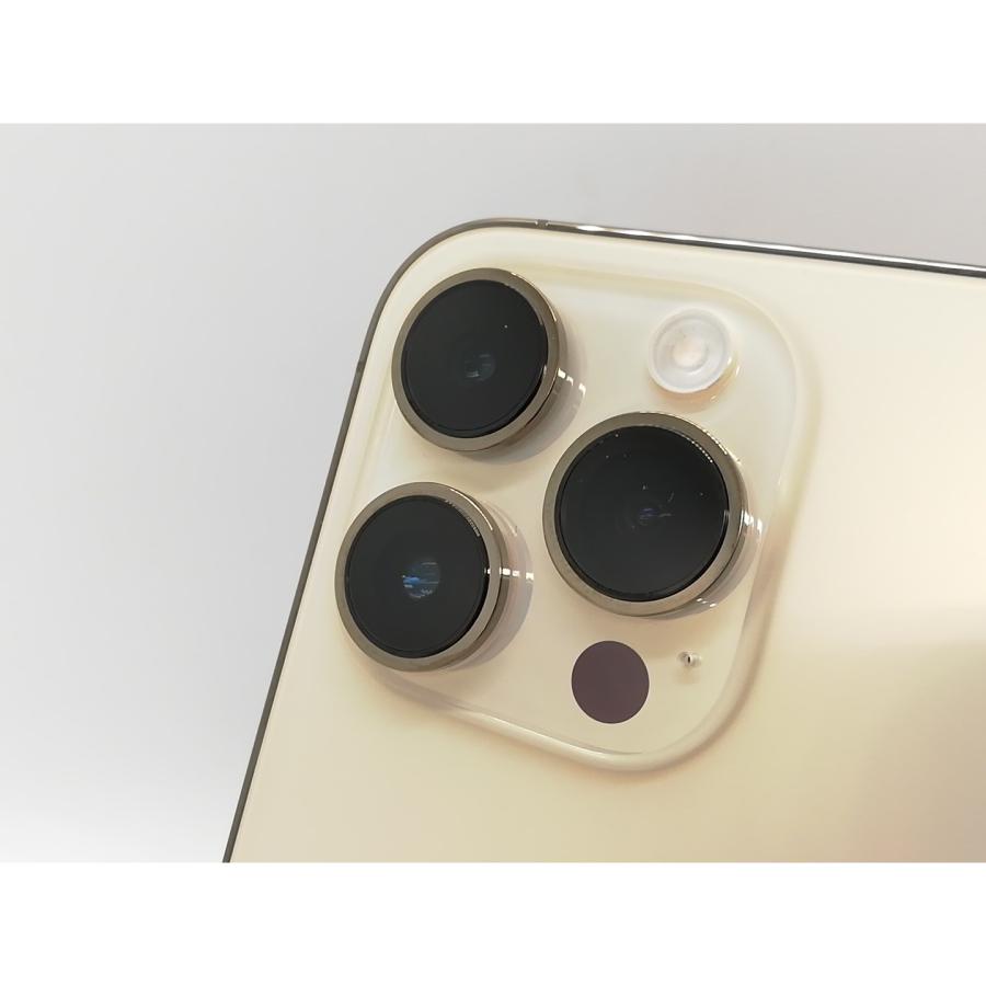 【中古】Apple docomo 【SIMフリー】 iPhone 14 Pro Max 1TB ゴールド MQ9M3J/A【秋葉4号】保証期間１ヶ月【ランクC】の画像
