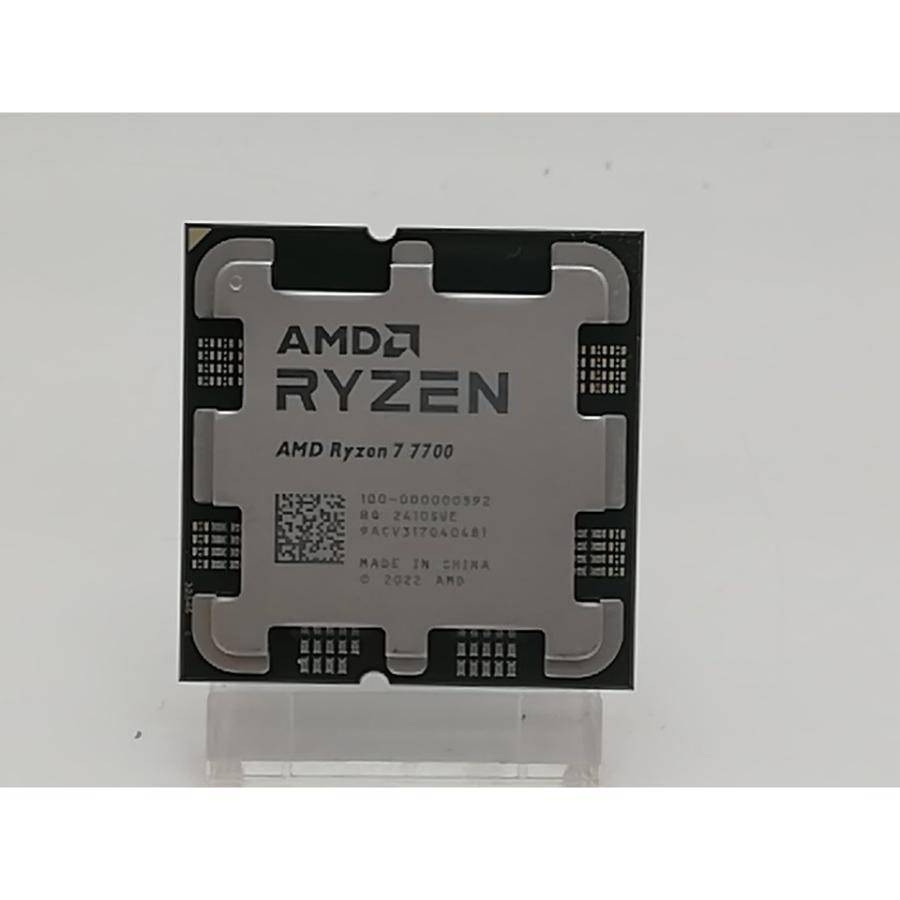 中古】AMD Ryzen 7 7700 (3.8GHz/TC:5.3GHz) BOX AM5/8C/16T/L3 32MB