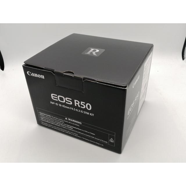 未使用】Canon EOS R50 RF-S18-45 IS STMレンズキット ブラック【秋葉2