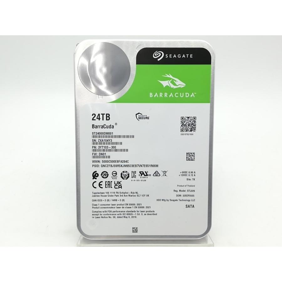 Seagate BarraCuda ST24000DM001 24TB – 7200 RPM 512MB Cache SATA 6Gb/s 3,5″