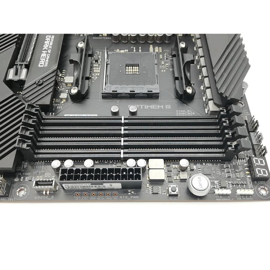 中古】ASUS ROG Crosshair VIII Dark Hero X570/AM4/2.5GbitLAN/Wi-Fi6 