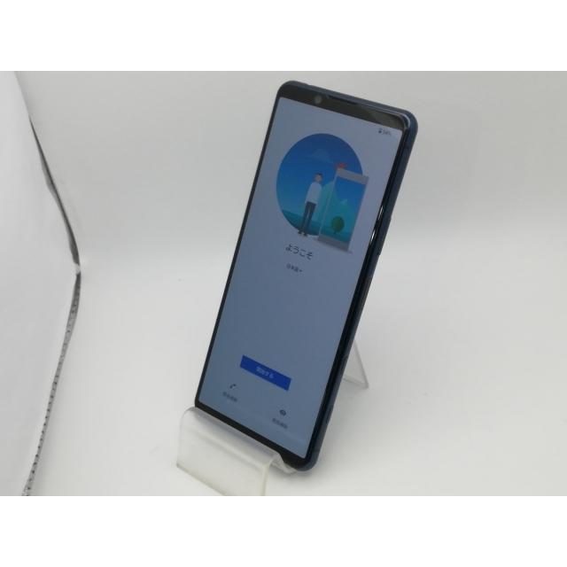 中古】SONY docomo 【SIMロック解除済み】 Xperia 5 II ブルー 8GB
