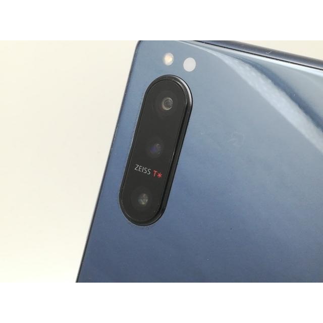 中古】SONY docomo 【SIMロック解除済み】 Xperia 5 II ブルー 8GB