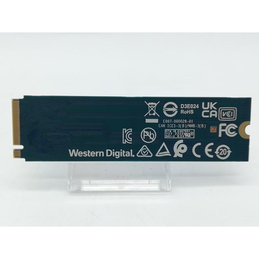 中古】W.D. Blue SN570(WDS500G3B0C) 500GB/M.2 2280(PCIe3.0 NVMe