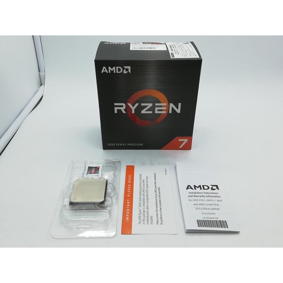 中古】AMD Ryzen 7 5700X (3.4GHz/TC:4.6GHz) BOX AM4/8C/16T/L3 32MB