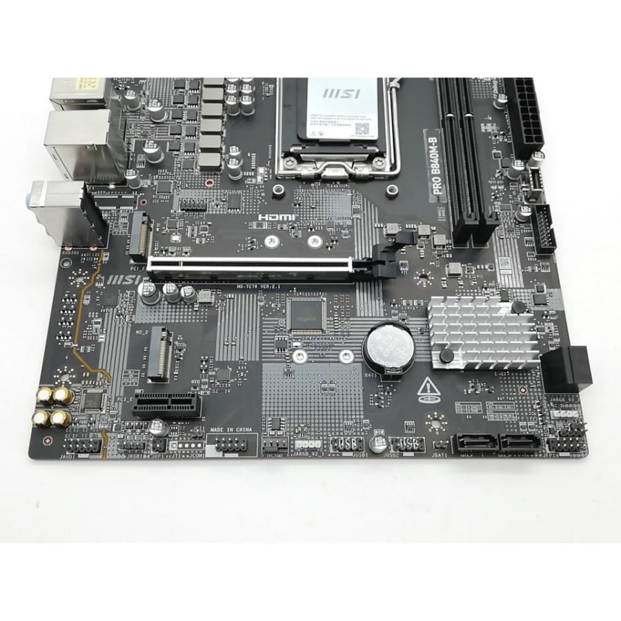 中古】MSI PRO B840M-B B840/AM5/MicroATX【秋葉2号】保証期間1週間
