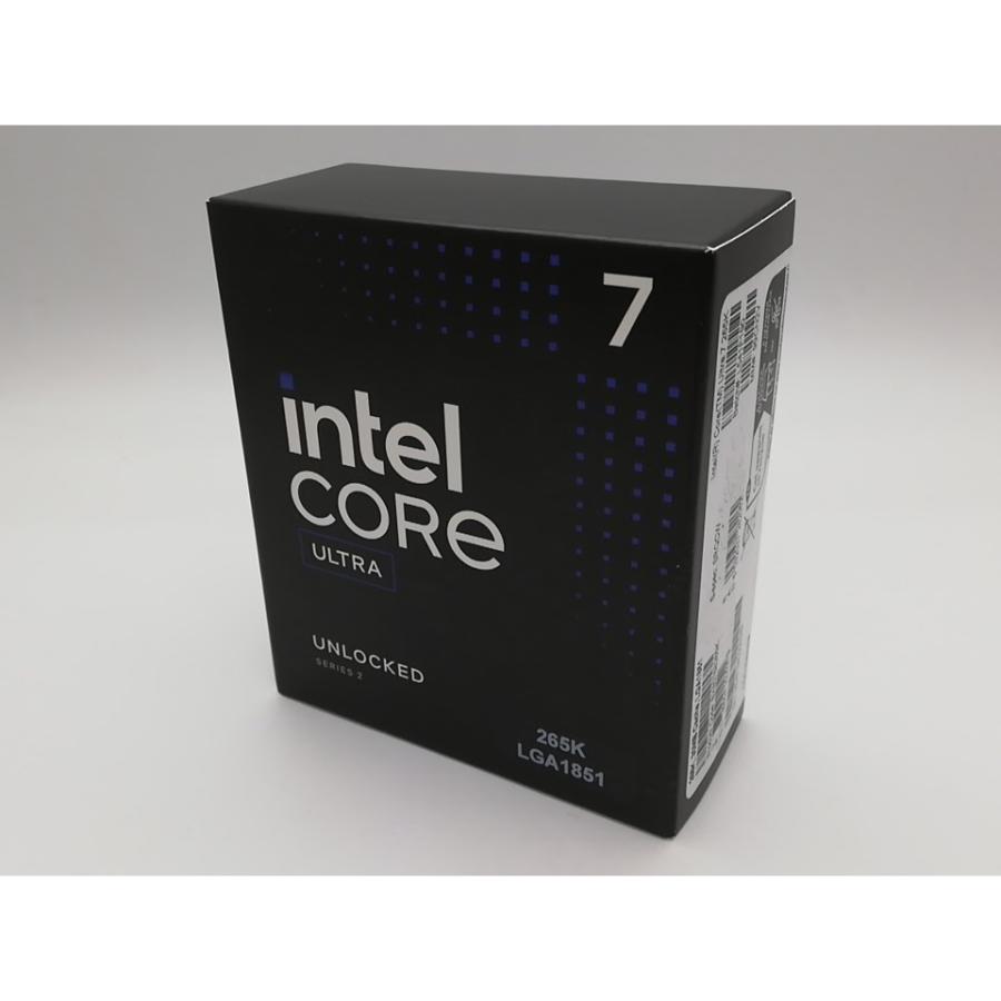 未使用】Intel Core Ultra 7 265K(3.9GHz) Box LGA1851/20C(P:8C/E:12C