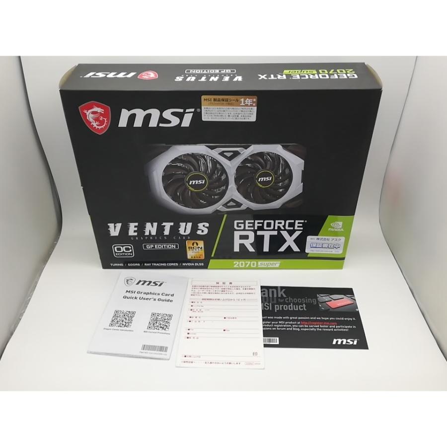 中古】MSI GeForce RTX 2070 SUPER VENTUS GP OC RTX2070Super/8GB
