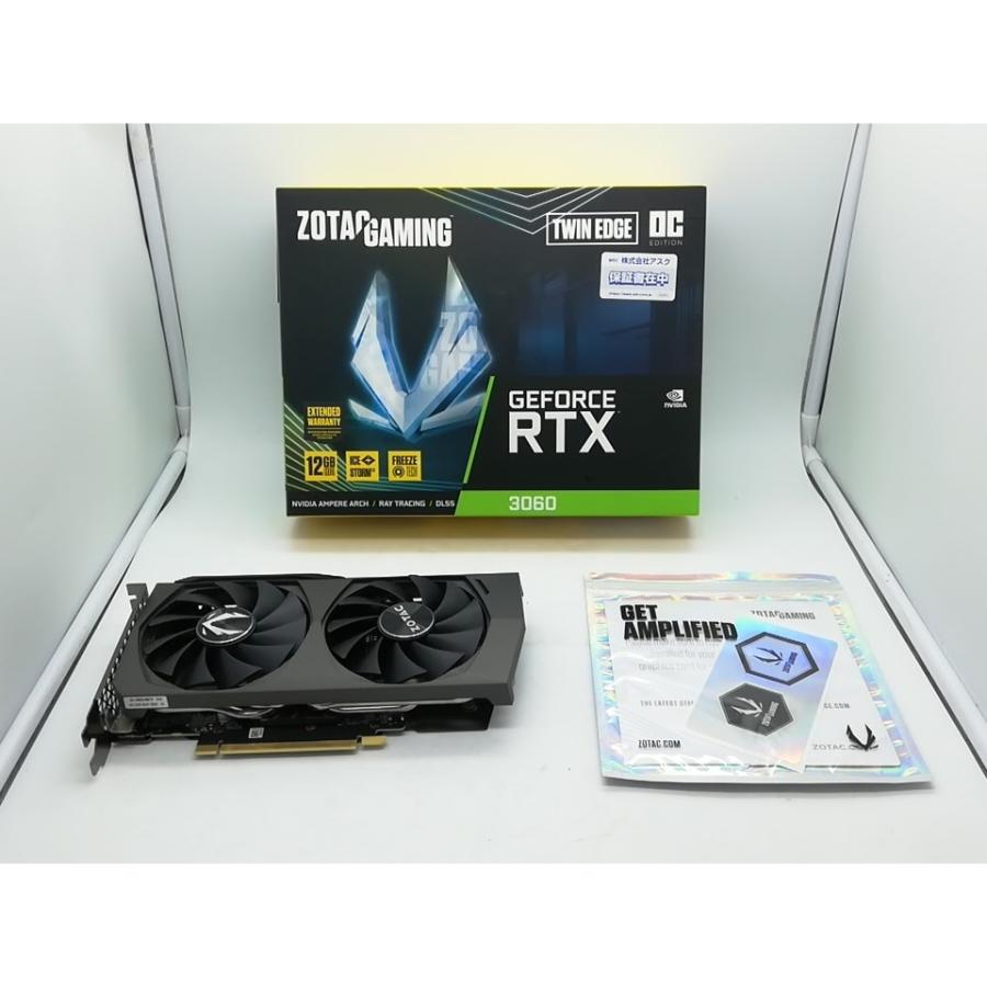 中古】ZOTAC GAMING GeForce RTX 3060 Twin Edge OC (ZT-A30600H-10M