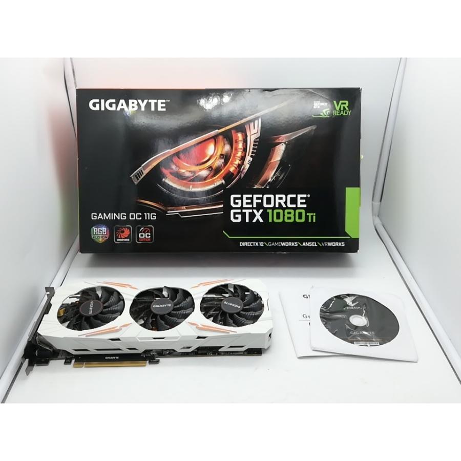 GIGABYTE GTX1080Ti 11G【中古】 中古】GIGABYTE GeForce GTX 1080 Ti Gaming OC 11G(GV-N108TGAMING OC