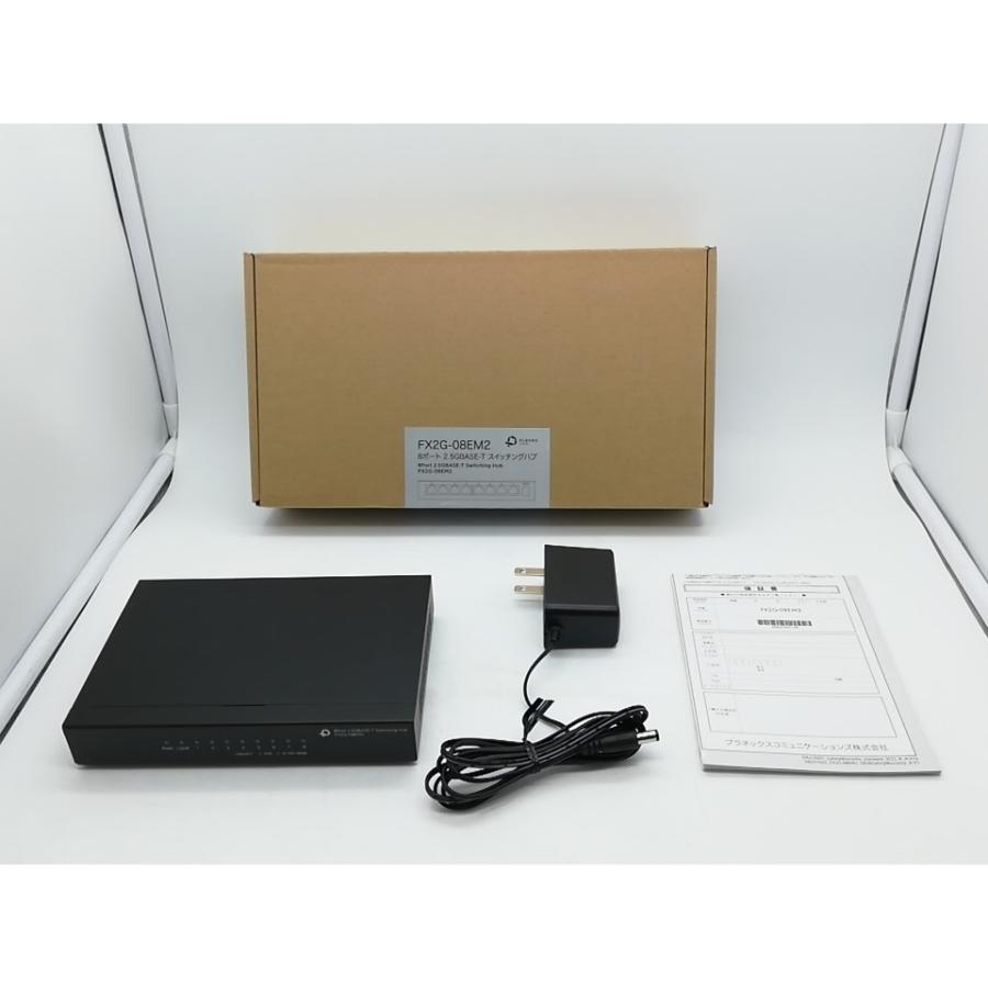 中古】PLANEX 8ポート 2.5GBASE-T スイッチングハブ FX2G-08EM2【秋葉2