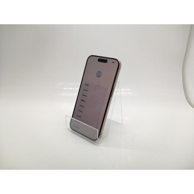 中古】Apple 国内版 【SIMフリー】 iPhone 15 Pro 256GB ナチュラル