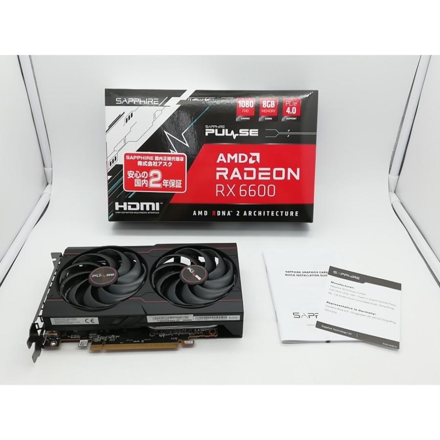 齊*史様 ［中古良品］Sapphire Radeon RX 6600 8GB 齊*史様 ［中古良品］Sapphire Radeon RX 6600 8GB 中古良品］Sapphire