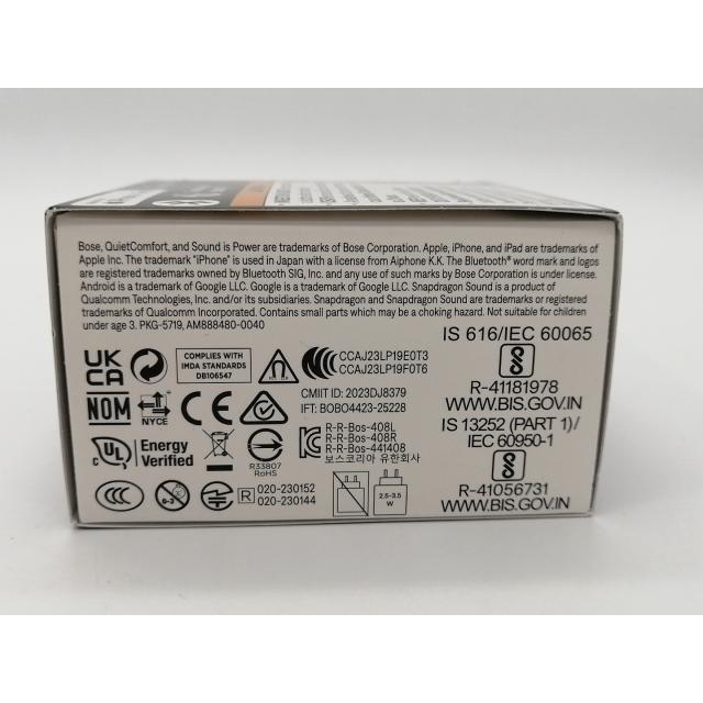 未使用】BOSE QuietComfort Ultra Earbuds [ブラック]【秋葉2号】保証