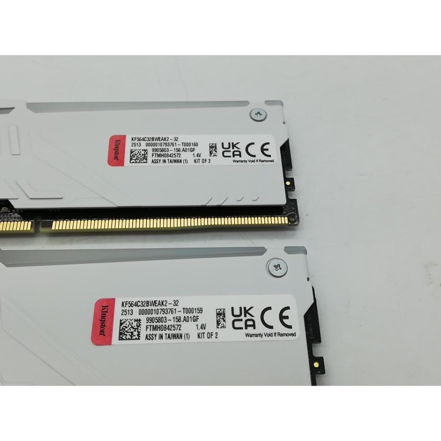 中古】DDR5 16GB 2枚組（合計32GB） DDR5-6400(PC5-51200