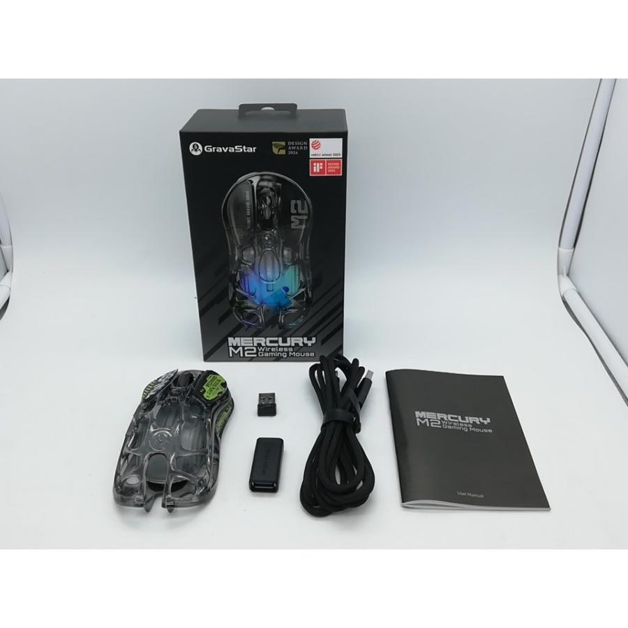 中古】Gravastar Mercury M2 Wireless Gaming Mouse 【秋葉2号】保証
