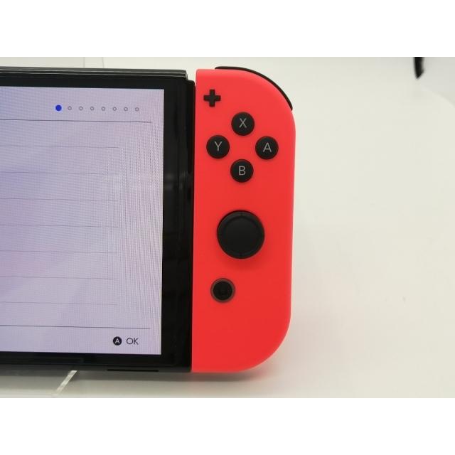 中古】Nintendo Switch 本体 (有機ELモデル) HEG-S-KABAA ネオンブルー