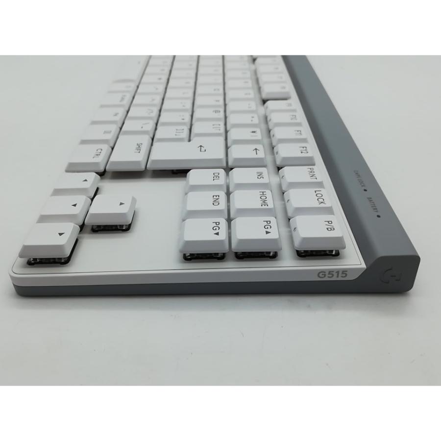 中古】Logicool G515 LIGHTSPEED TKL G515-WL-LNWH [ホワイト]【秋葉2