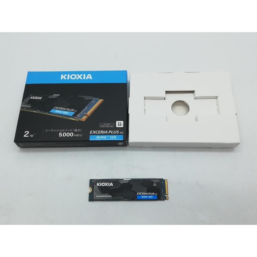 中古】KIOXIA EXCERIA PLUS G3 SSD-CK2.0N4PLG3N 2TB/M.2 2280(PCIe4.0