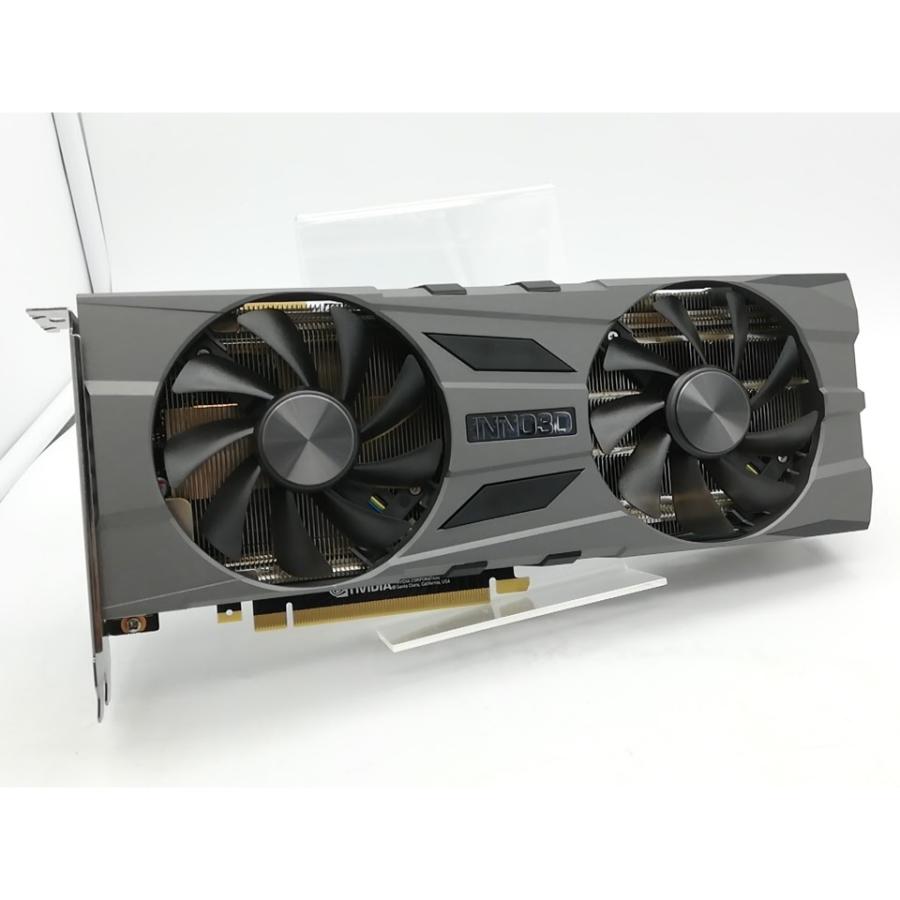中古】Inno3D GEFORCE RTX 2070 SUPER TWIN X2 OC（N207S2-08D6X
