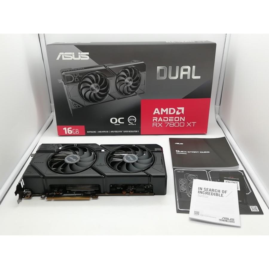 中古】ASUS Dual Radeon RX 7800 XT OC Edition 16GB GDDR6 DUAL