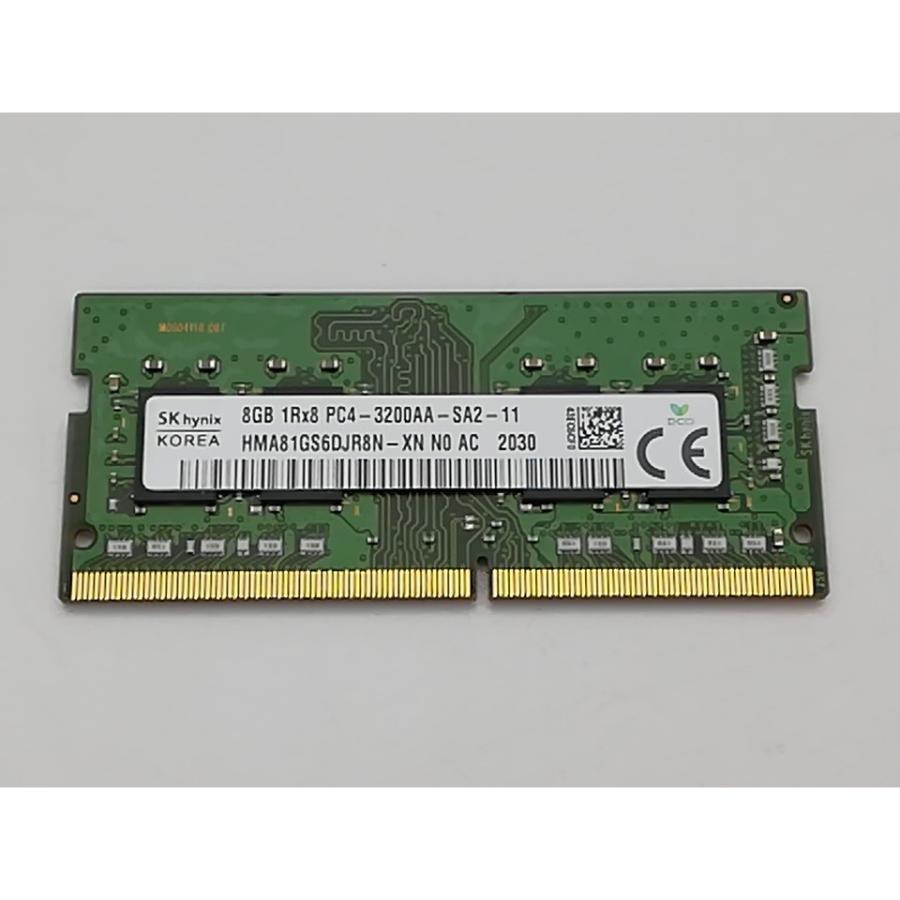 中古】260PIN 8GB DDR4-3200(PC4-25600) SODIMM 【ノートPC用】【秋葉2