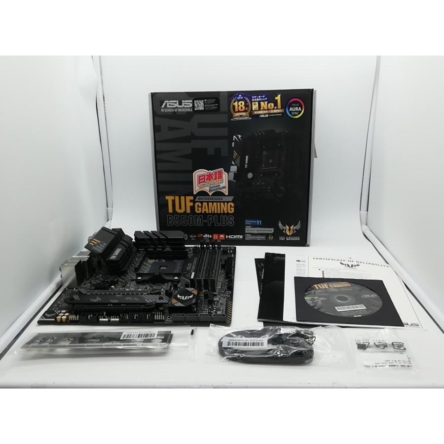 中古】ASUS TUF GAMING B550M-PLUS B550/AM4/2.5GbitLAN/MicroATX