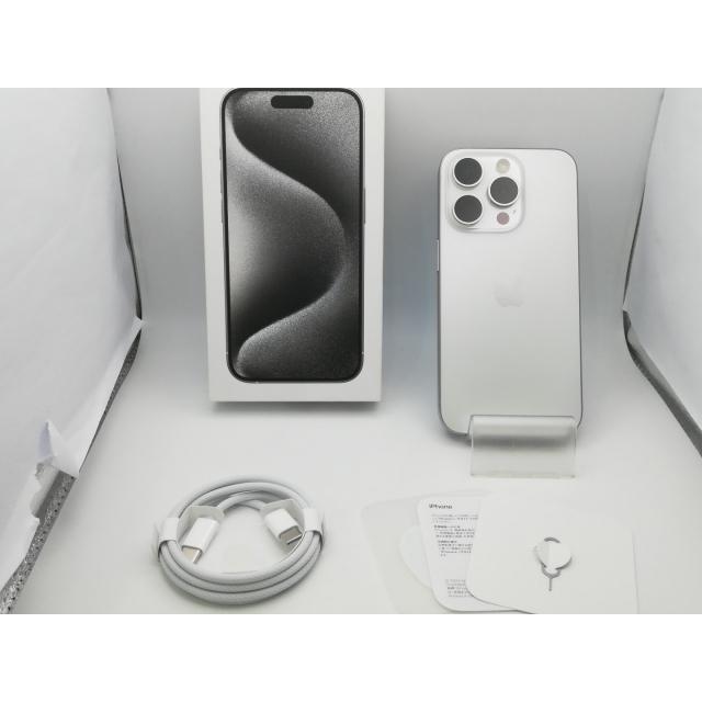 中古】Apple 国内版 【SIMフリー】 iPhone 15 Pro 256GB ホワイト