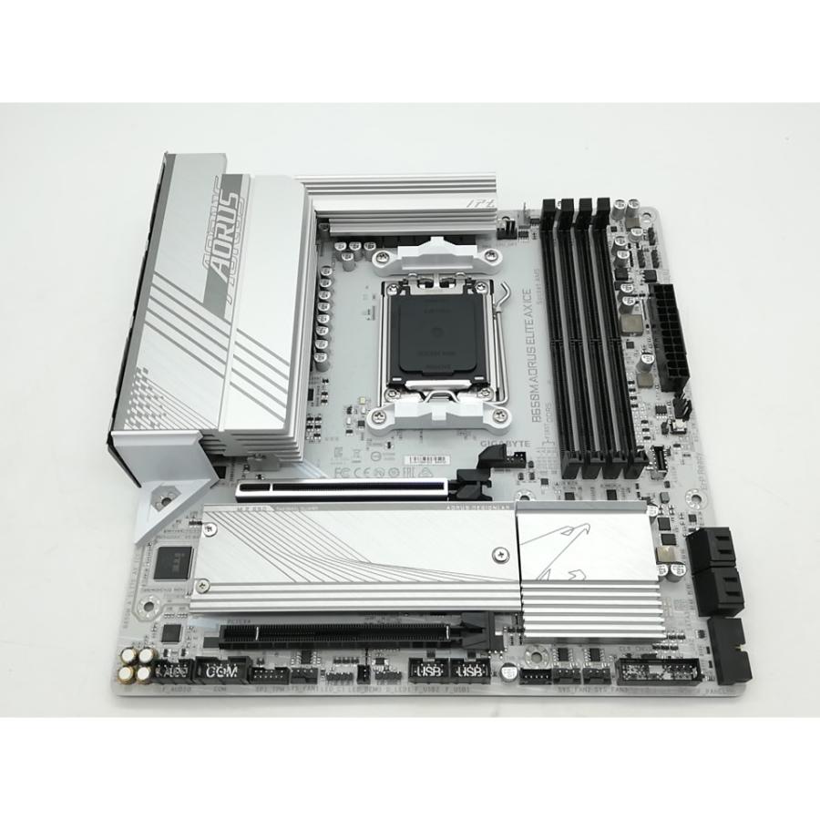 中古】GIGABYTE B650M AORUS ELITE AX ICE B650/AM5/MicroATX【秋葉2号