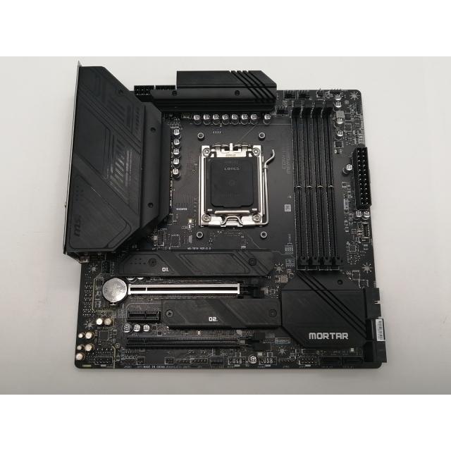 【中古・一部欠品】MAG B650M MORTAR WIFI 中古】MSI MAG B650M MORTAR WIFI B650/AM5/MicroATX【秋葉2号】保証