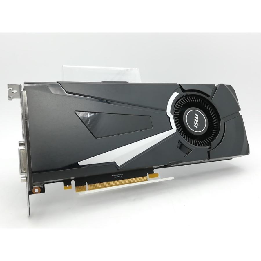 中古】MSI GeForce GTX 1080 AERO 8G GTX1080/8GB(GDDR5X)/PCI-E【秋葉