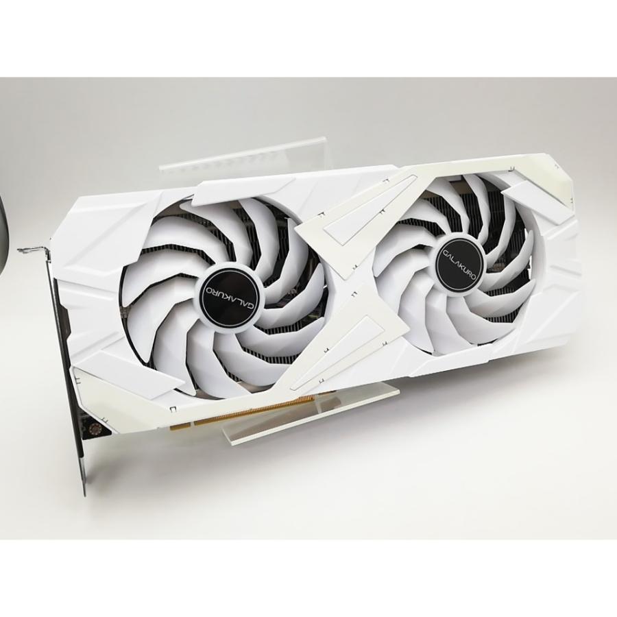 中古】玄人志向 GALAKURO GK-RTX3060Ti-E8GB/WHITE/LHR RTX3060Ti(LHR