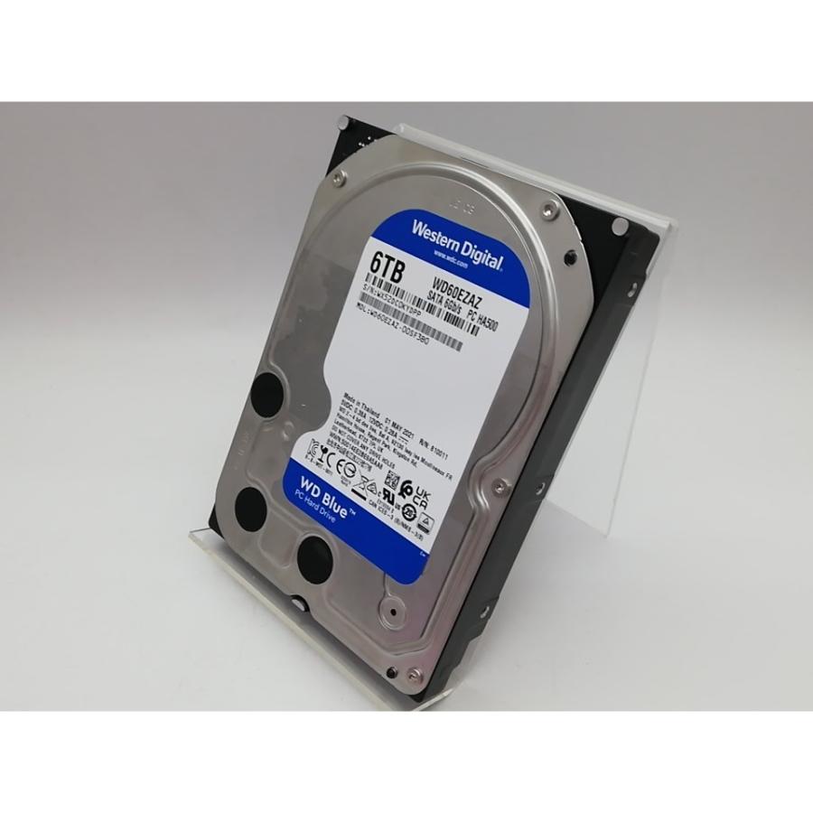Western Digital 6TB HDD WD60EZAZ SATA6Gb/s 【2021年製造】① 【公式