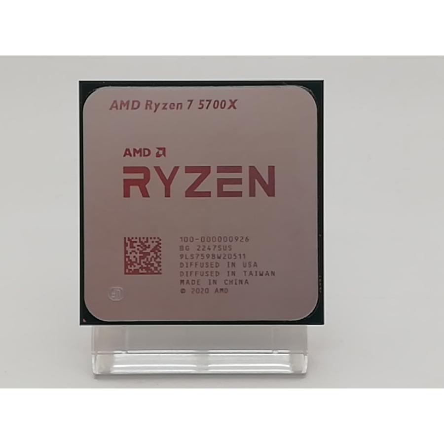 【中古品】AMD Ryzen 7 5700X bulk 中古】AMD Ryzen 7 5700X (3.4GHz/TC:4.6GHz) bulk AM4/8C/16T/L3 32MB