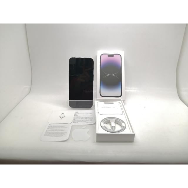 中古】Apple 海外版 【SIMフリー】 iPhone 14 Pro 128GB ディープ