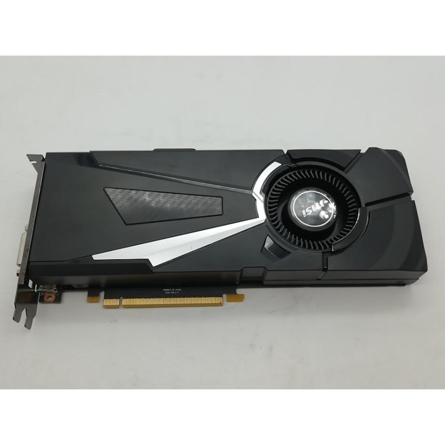 中古】MSI GeForce GTX 1080 AERO 8G GTX1080/8GB(GDDR5X)/PCI-E【秋葉 