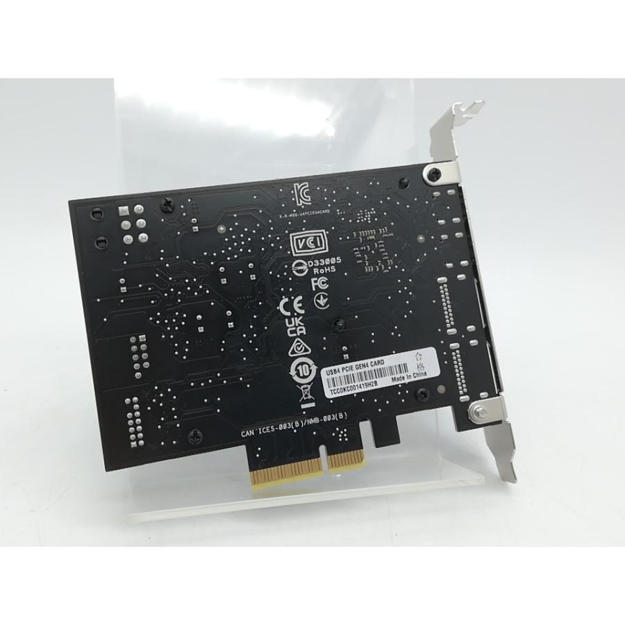 中古】ASUS USB4 PCIe Gen4カード、デュアルUSB4（USB-C）ポート